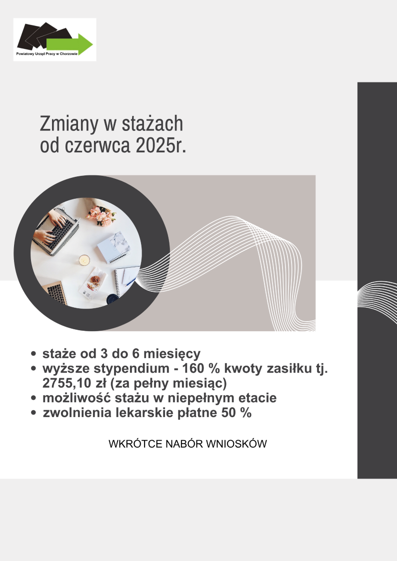 Zdjęcie artykułu Nowa Ustawa - Staż - Wkrótce nabór