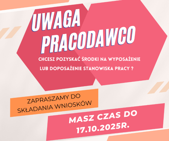 Zdjęcie artykułu NABÓR do 17.10.2025r. -DOPOSAŻENIA
